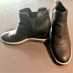 Women’s black ankle boots